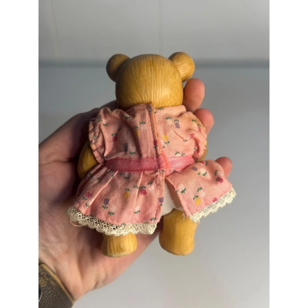 VTG 90s HOMCO Teddy Bear Porcelain Collectible Ceramic Figurines 2Pcs Home Decor